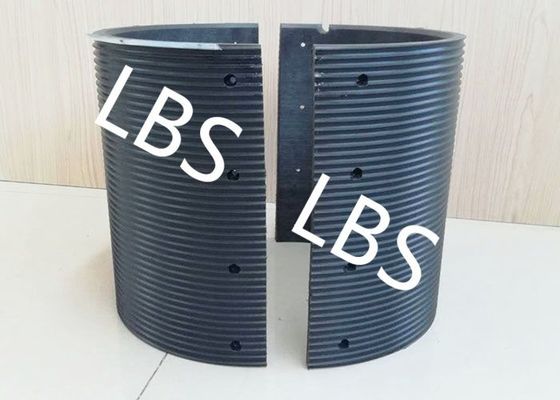 Fully Machined Bolted Connection Wire Rope Sheaves Black Polymer Material