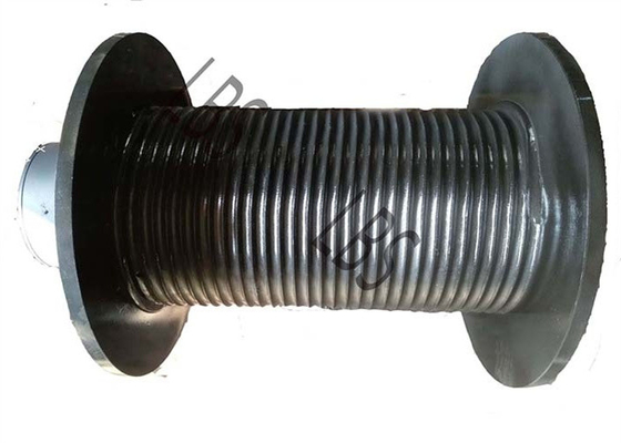 Lbs Alloy Steel Grooved Drum Of Wire Rope Multilayer Winding