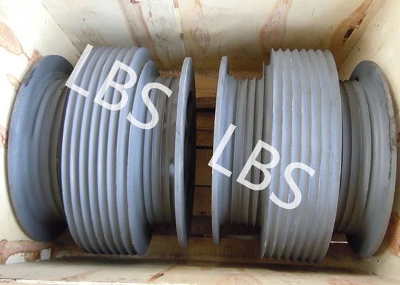 Stainless Steel Variable Diameter Wire Rope Drum For Hoist Machinery