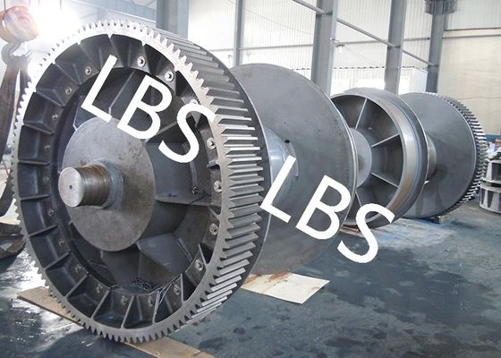 Steel Q345 Q420 Smooth Winch Drum Different Wire Rope Diameter