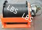 Slow Speed Hydraulic Cable Winch For Overhead Working Truck And Hoist Machine