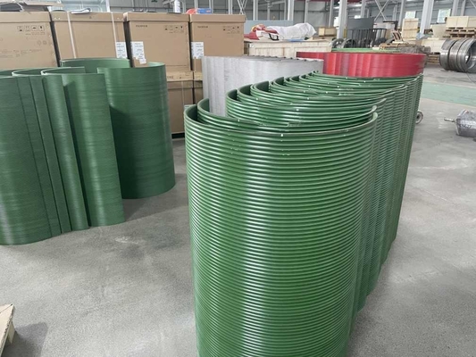 High Strength Steel Large Diameter Grooved Sleeves For Winch Drum