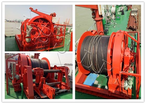25KN Anchor Windlass Spooling Device Winch For Construction Lifting And Overhead Crane
