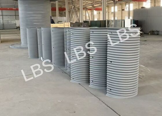 Lebus Groove Drum Sleeve Wire Rope Ø26 Left Hand 60° For Lifting Equipment