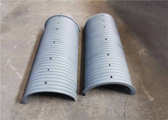 Ağır Görevli Çelik Tel İpler için Yarım Bölünmüş Çukurlu Kollar Lebus İp Çukurları