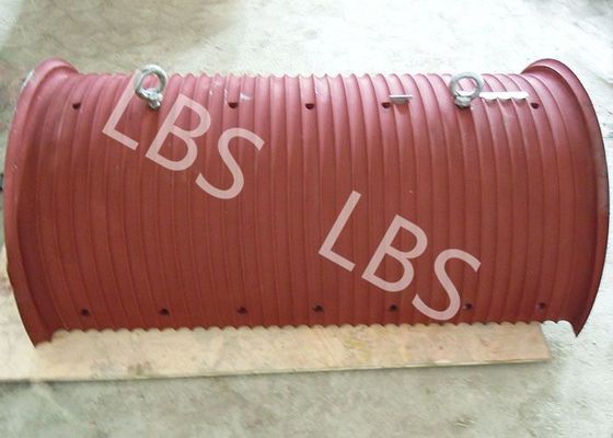 Lebus Sleeve Çelik Malzemesi Gerekli Tel Halat Veya Kablo Kaldırma Tamburu